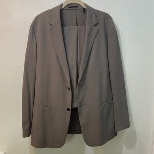 Theory  Men’s Taupe Gray Clinton Blazer (size-44) and Pants ( size-36 )